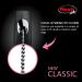 Buy Flexi Classic Retractable Dog Leash - Ergonomic Durable Tangle-Free for Dogs Up to 20 kg - 4.8 m | Size M Black - Buy Online on SooperMarket.com