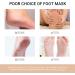 Foot Mask - 3 Pairs Peeling & Moisturizing Socks for Dry Cracked Feet - Foot Spa Treatment for Men & Women - Buy Online on SooperMarket.com