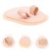 4pcs Hallux Valgus Correction Pads - High Heel Foot Protectors for Bunions - Toe Separator and Pain Relief Device - Brown - Buy Online on SooperMarket.com