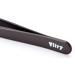 Buy Vitry Coloured Tweezers with Slanted Tips - 1 Piece Black | International Shipping Available - Buy Online on SooperMarket.com