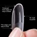 240 Pieces Full Cover Nail Tips - Clear Almond Shape No Wrinkle 12 Sizes Included | Perfect for DIY Manicure & Press-On Nails | International Shipping Available - Buy Online on SooperMarket.com