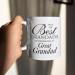 Fingerprints Only the Best Grandads Get Promoted to Great Grandad Mug - Buy Online on SooperMarket.com
