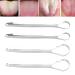 Buy Adult Tongue Scraper 2 Pack - Portable Reusable Stainless Steel Breath Freshener | International Shipping Available - Buy Online on SooperMarket.com