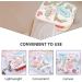 EXCEART 2pcs Sanitary Napkin Storage Bag - Zippered Nursing Pad & Tampon Organizer Pouch for Girls & Women - Buy Online on SooperMarket.com
