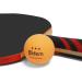 60 Pack Bidem Advanced 3-Star Orange Ping Pong Balls for Competition and Training - Buy Online on SooperMarket.com