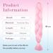 Tess Braids Extensions 60 cm - 5 Pack Jumbo Kanecalon Hair Braids for Box Braids - 100g Pink #10 - Buy Online on SooperMarket.com