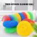 1PCS Creativity Household Dishwashing Sponge Wipe Sponge Strong Pad Miracle Bathroom T5J6 Cleaning Migic Scouring - Buy Online on SooperMarket.com