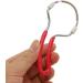 Ruilogod Red Handle Spring Facial Hair Remover Threading Epilator Tool - Precision Fine Hair Removal for Smooth Skin - Buy Online on SooperMarket.com