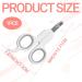 Professional Cat Nail Clippers - Sodwes Claw Scissors for Cats & Small Pets | Easy & Safe Nail Trimming for Dogs Guinea Pigs & More - Buy Online on SooperMarket.com