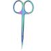 Cuticle Nail Scissors Multi Purpose Small Manicure Scissors Pedicure Finger & Toe Nail Cuticle Scissors Professional Thin toenail Scissors Eyebrow Scissors for Men and Women (Multi Colour) - Buy Online on SooperMarket.com