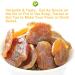 Plantgift Natural Dried Longan 100g - Premium Quality 100% Fruit Meat No Sugar Perfect for Teas Desserts & Cooking - Buy Online on SooperMarket.com