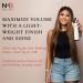 N+B Volumizing Spray | Medium Hold Fast Drying Lightweight | Non-Sticky Fights Frizz Heat Protectant Adds Volume | For All Hair Types and Textures | 10 oz - Buy Online on SooperMarket.com