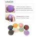 FILFEEL Facial Cleansing Sponge Set - 8PCS 100% Konjac Sponges for Gentle Face and Body Wash - Buy Online on SooperMarket.com