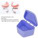 Face Mask Container - Exquisite Trapezoid Lock Design Case for Travel - Purple - Ideal for International Shipping - Buy Online on SooperMarket.com