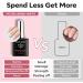 Modelones Nude Glitter Pink Builder Nail Gel - 8-in-1 Strengthener & Extension Gel - 15ML Bottle - Ideal Gift for Women - Buy Online on SooperMarket.com