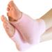 Shop Spa Ventilated Moisturizing Socks | Heel Cuff & Breathable Blue Flower Design for Men & Women | Perfect Moisturizing Spa Set - Buy Online on SooperMarket.com