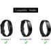 Breathable Black Ankle Band for Fitbit Inspire/Inspire HR - Replacement for Inspire 2 - Compatible Design - Buy Online on SooperMarket.com