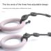 Veeteah Dark Gray Multifunctional Stroller Toy Holder & Pacifier Band | Adjustable Food Catcher Clip for High Chairs - Buy Online on SooperMarket.com