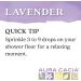 Buy Aura Cacia Organic Lavender Essential Oil - Pure 0.25 fl oz (7.4 ml) for Relaxation - Buy Online on SooperMarket.com