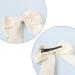2 Pack Bow Hair Clips Black Hair Bows for Women Girls Large Bow Clips Hair Barrette Hair Accessories(Black Beige) - Buy Online on SooperMarket.com