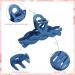 XINRUI 12 Pcs Large Claw Clips Variety Pack for Women - 4.4 Inch Hair Clips Banana Clips Matte Jaw Clip 90's French Design Barrettes Accessories for Women Girls - Buy Online on SooperMarket.com