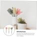 18pcs Artificial Corn Ear Fake Flower Holding Flowers Plastic Bride Ears of Wheat Assorted Color 30X1.5CM - Buy Online on SooperMarket.com