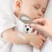 Aznever Baby Diaper Cream Applicator - Soft Silicone Spatula with Suction Cup Base | Safe & Smooth Diaper Cream Patch in Khaki for Easy Application - Buy Online on SooperMarket.com