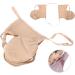 Adjustable Reusable Underarm Sweat Pads - Skin Color Armpit Guards with Elastic Strap - Buy Online on SooperMarket.com