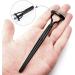 Eyelash Brush Eyelash Comb Eyebrow Brush Eyelash Separator Mascara Applicator Eyelash Definer with Comb Cover Designed Cosmetic Brushes Tool/51 Black - Buy Online on SooperMarket.com