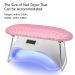 AORAEM Nail Arm Rest - Microfiber Leather Manicure Hand Pillow (Pink) - Buy Online on SooperMarket.com