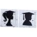 Vaguelly 60 Pcs Insert Card Birthday Party Treat Picks Party Supplies Graduation Grad Cap Cupcake Topper Cake Decoration Picks Food Decor Cake Insert Topper Decorations Birthday Cake Paper - Buy Online on SooperMarket.com