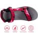 Outpro Women's Flat Trekking & Hiking Sandals - Durable Non-Slip Sports Sandals for Beach & Outdoor - EU Size 43 Red - Buy Online on SooperMarket.com