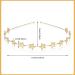 Star Rhinestone Headband Set for Women and Girls | Pearl and Crystal Wedding Headpiece | Shiny Metal Hairband (Gold/Silver) - Buy Online on SooperMarket.com