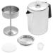 Frog Warrior Camping Coffee Pot - 9 Cup Percolator for Camps, Cabin, and RV Stovetops - Buy Online on SooperMarket.com