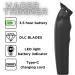 Supreme Trimmer Vader ST3778 | Cordless Beard & Hair Clipper with DLC T Blade | 210 Min Run Time | Premium Barber Liner - International Shipping Available - Buy Online on SooperMarket.com