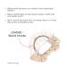 Gimme Beauty Satin-Soft Hair Scrunchies for Sleep - Black (3 Pack) - Buy Online on SooperMarket.com