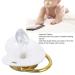 Stylish Silicone Baby Pacifier & Bling Clip Set - Perfect for Newborn DIY Photo Decor - White M | International Shipping Available - Buy Online on SooperMarket.com
