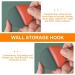STOBAZA 12 Pcs No Punching Sticky Hook Wall-Mounted Towel Rack 5.3X5.3X2CMx3pcs As Shownx3pcs - Buy Online on SooperMarket.com