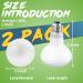LUCKY HERP 2 Pack 100W UVA Reptile Heat Lamp Bulb Amphibian Basking Spot Light Bulb Reptile Daylight Bulb for Turtle Bearded Dragon Lizard Heating Use 100W(2 Pack) - Buy Online on SooperMarket.com