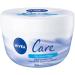 NIVEA CARE cream fast -moving cream for the face and body moisturizing Nivea cream for a delicate and smooth skin feeling (200 ml) 1 200 ml (1 Pack)
