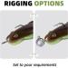 Pelican Mate Topwater Frog Lures - Double Propellers, Soft Silicone Bass Bait - Realistic Kit Set for Trout, Pike - Freshwater & Saltwater - 2pcs/3.5/0.53oz - Buy Online on SooperMarket.com