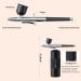 Desikixudy 1 Set Oxygen Injector Protable Airbrush for Nails Art Paint Air Compressor Nano Fog Mist Spray Manicure DIY Cake Sprayer - Buy Online on SooperMarket.com