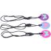 Alomejor Silicone Teething Toys for Babies - 3pcs Necklace Cute Pattern Soft Sensory Chewing Chain for Newborns - Portable and Safe - Buy Online on SooperMarket.com