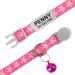 Tagme Personalized Cat Collar - Adjustable Safety Neck Band for Cats (2-Pack) - Pink - Custom Name & Phone Number Fits 18-28 cm - Buy Online on SooperMarket.com