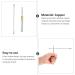 Baluue Copper Water Dowsing Rod 1 Set Ruler Water Dowsing P_b0b19z89q8 Feng Shui Detection Tool Portable Detection Rod - Buy Online on SooperMarket.com