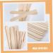Fomiyes 400 pc Waxed Wooden Sticks for Kids - Tinkering Tools & Wax Applicators for Hair Removal | Multi-Purpose Wood Wax Spatula Accessories - Buy Online on SooperMarket.com