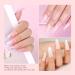 Saviland Gel X Nail Kit - 4-in-1 Nail Glue Gel with 36W Curing Lamp and 500PCS Coffin Nail Tips | DIY Nail Extension Home Kit for Women - Buy Online on SooperMarket.com