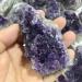 1pc 60g-120g Small Size Bulk Natural Amethyst Crystal Cluster Geode Rough Stone Collection Display Specimen Suitable for Furniture Decoration Full of Texture (Size : 1pc 85g-100g)