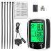 Hojalis bike computer wired speed bicycle mileage 19 functions waterproof bicycle tacho wireless multifunction bike computer bicycle speedometer