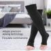 Compression Socks for Men & Women - Calf Support Varicose Veins Relief | Best for Sport Running Travel & Nurses (L/XL Black) - Buy Online on SooperMarket.com